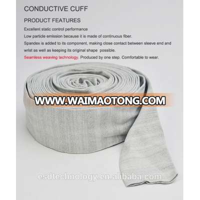 Seamless Weaving Conductive Knitting Cuff for Static Control