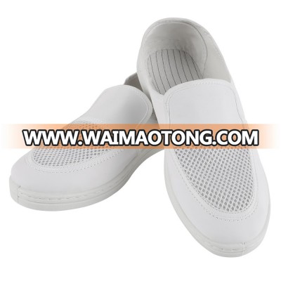 Polyester Mesh and Canvas Upper Breathable Permanent ESD canvas shoes