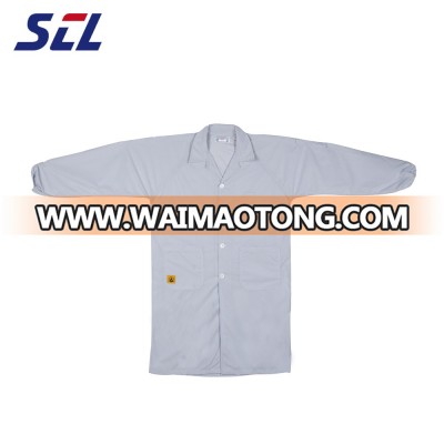 Multi-style chemical resistant lab coats disposable esd smock