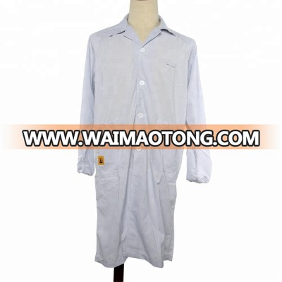 Wholesale sound breathability cleanroom Antistatic work clothes for factory